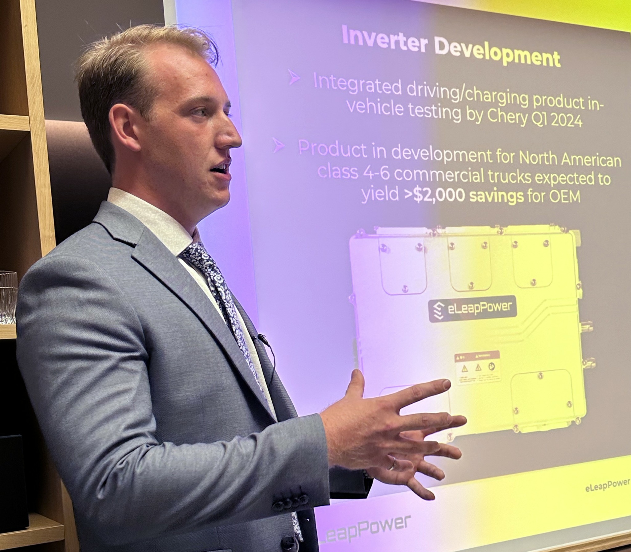 eLeapPower Brings Integrated Inverter to Medium-Duty BEVs